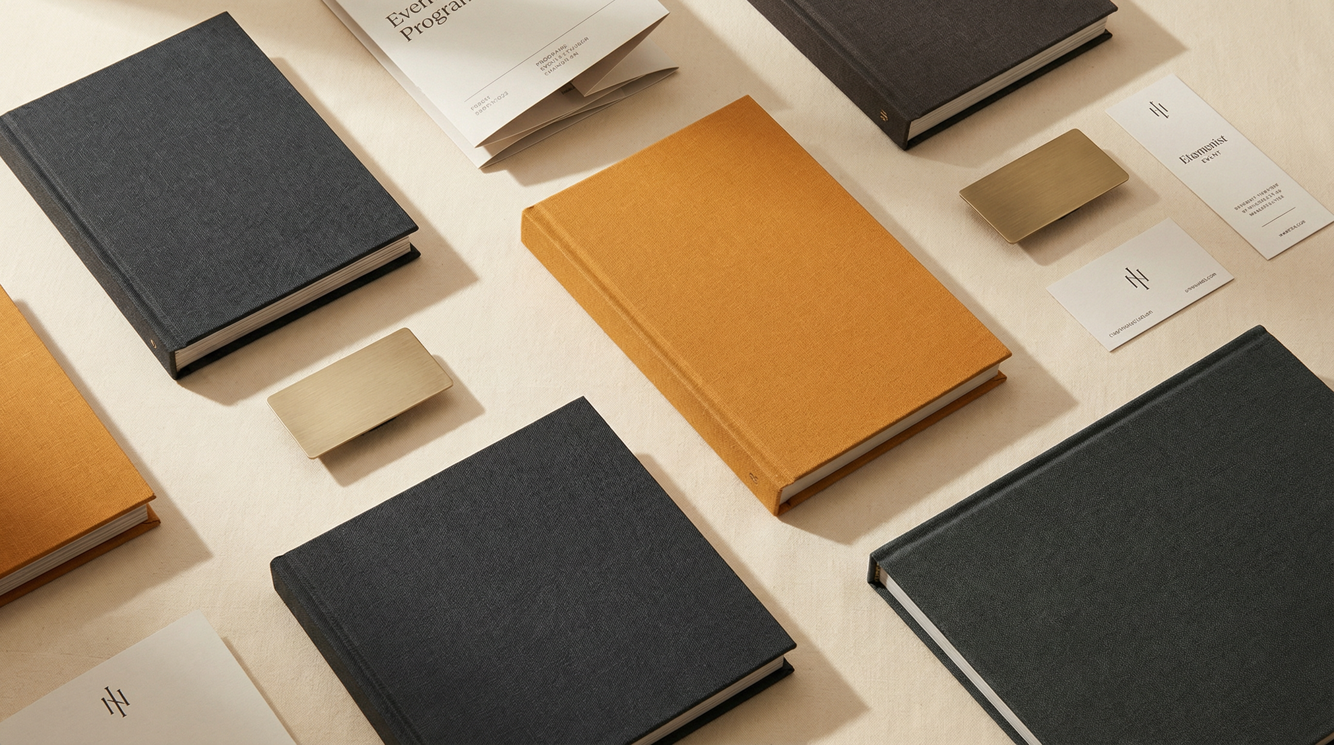 Event books and materials